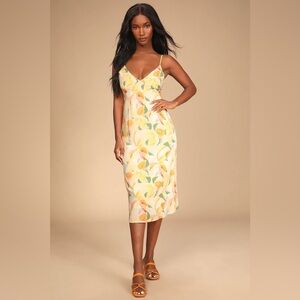 Rhythm Multicolor Floral Midi Dress